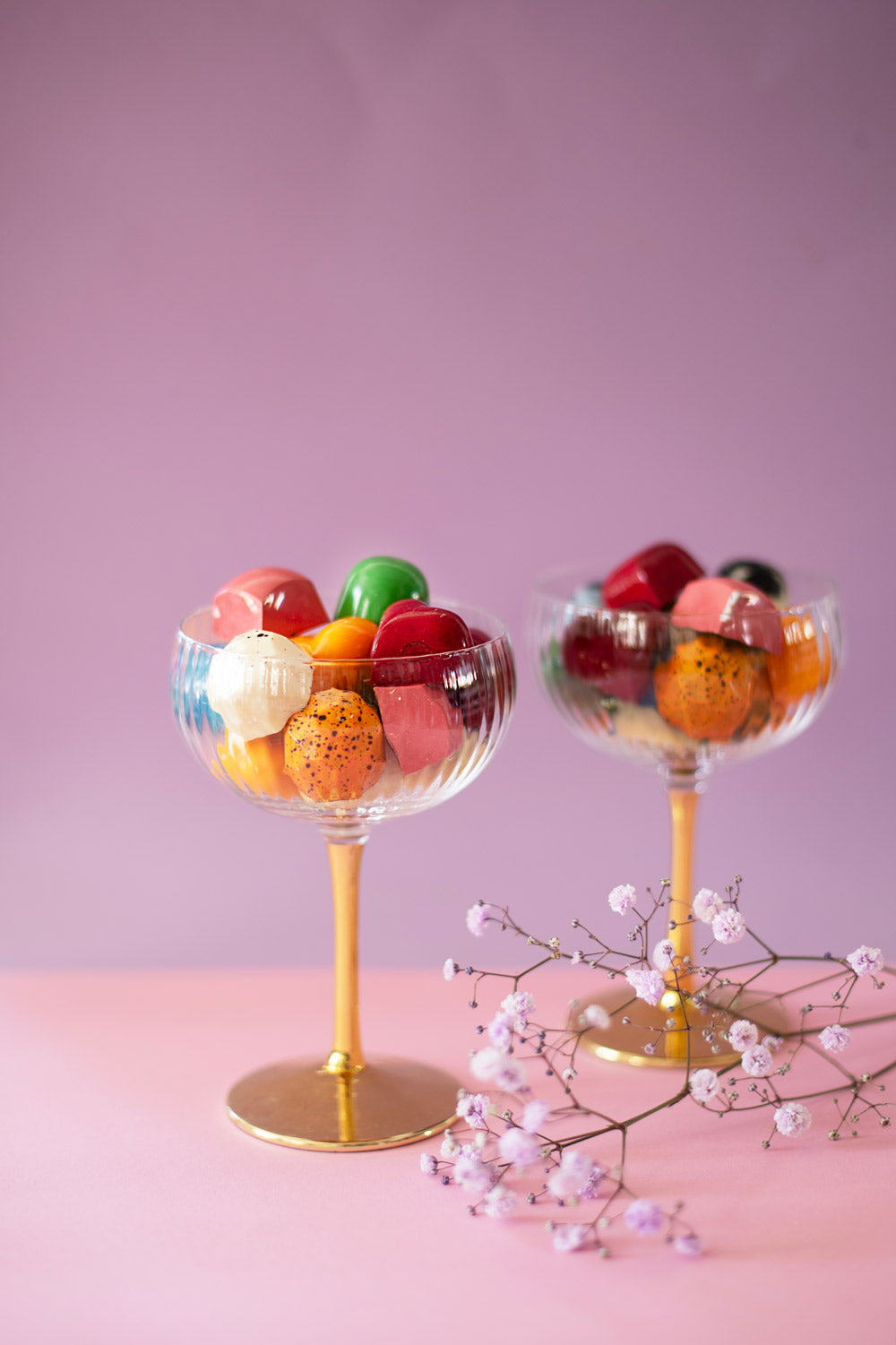 Konfekteske gave - Eksklusiv håndlaget sjokolade 20 Biter | Sød